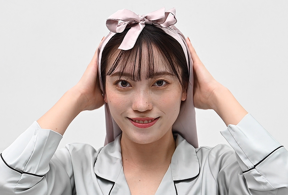 ナイトキャップ動画撮影